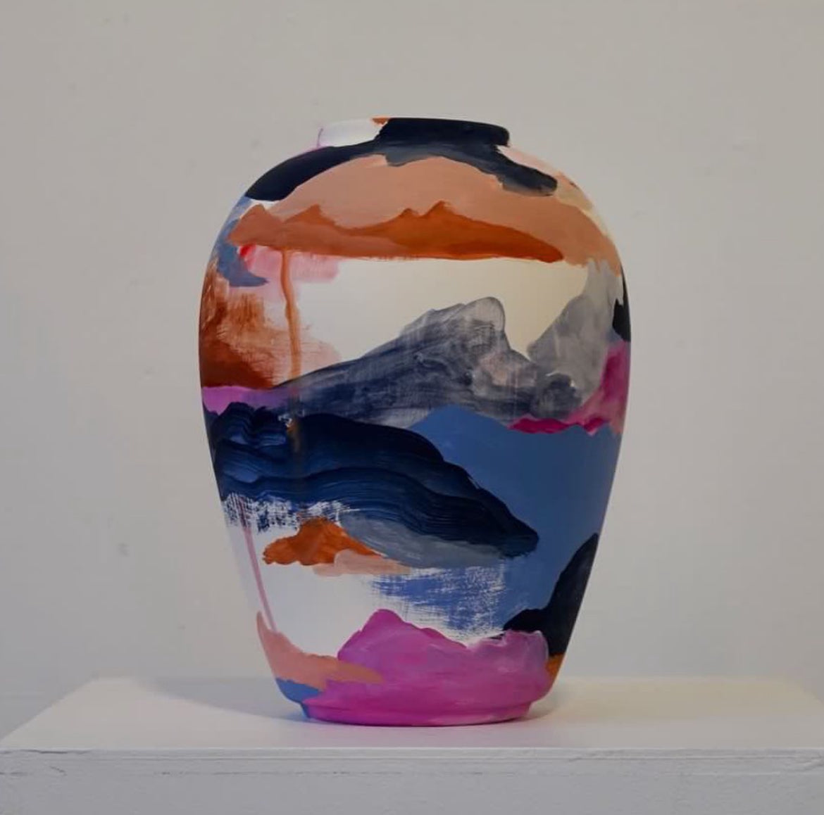 Dappled vase - original