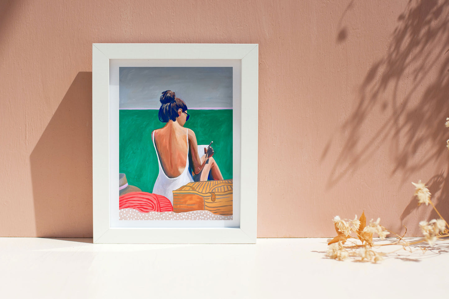 Notes on a beach - print
