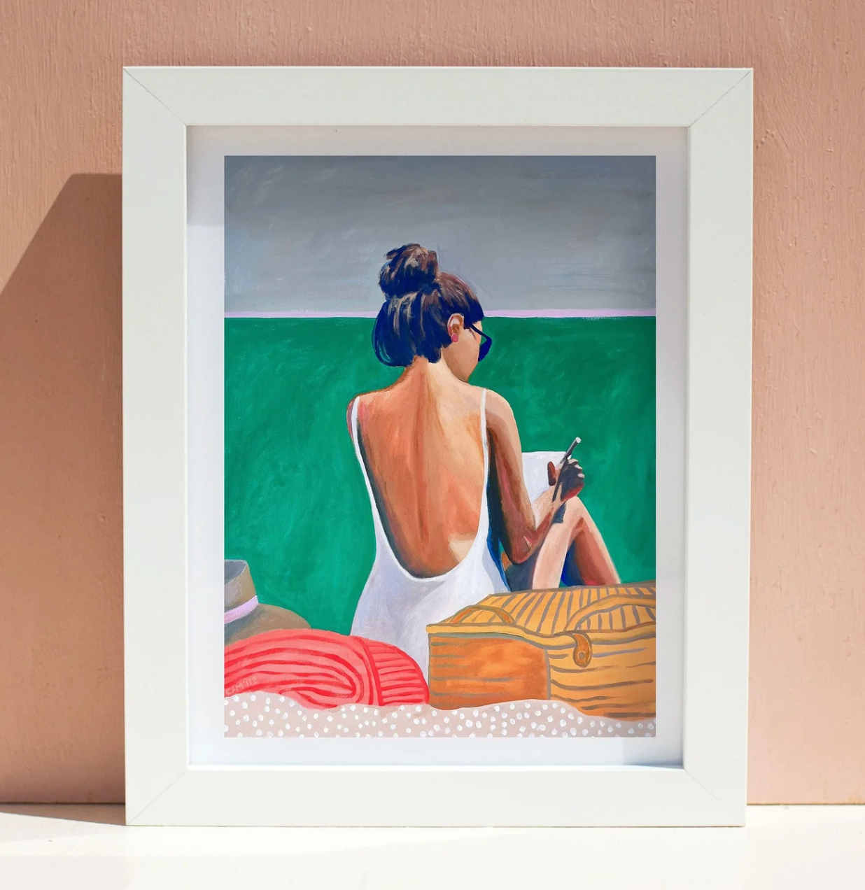 Notes on a beach - print