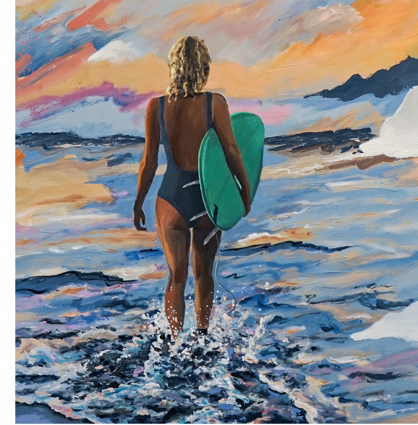 She wakes, she breathes - print