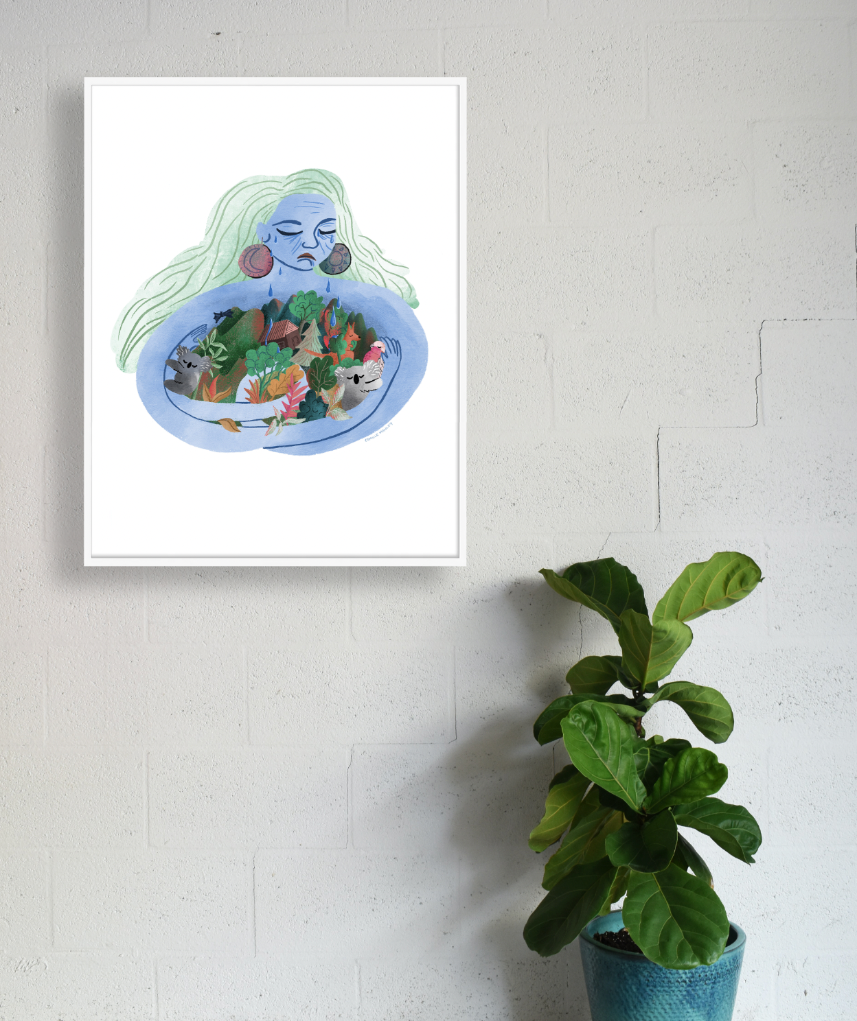 Mother Earth - print