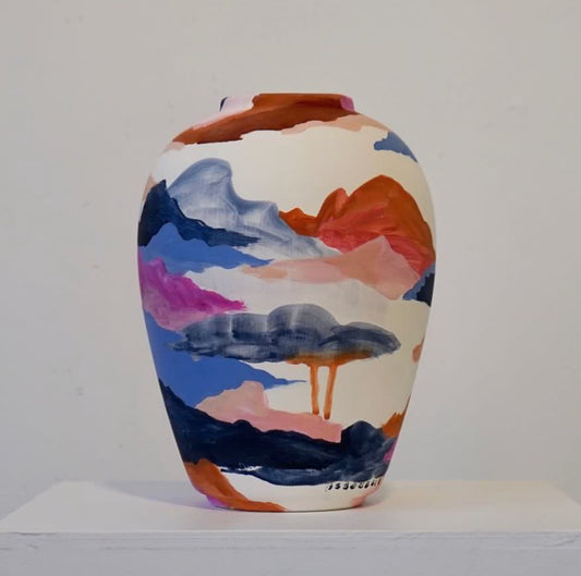 Dappled vase - original